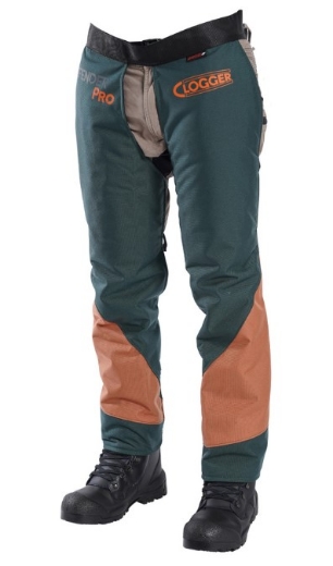 Picture of CLOGGER DefenderPRO Tough Water and Oil Resistant Chainsaw Chaps