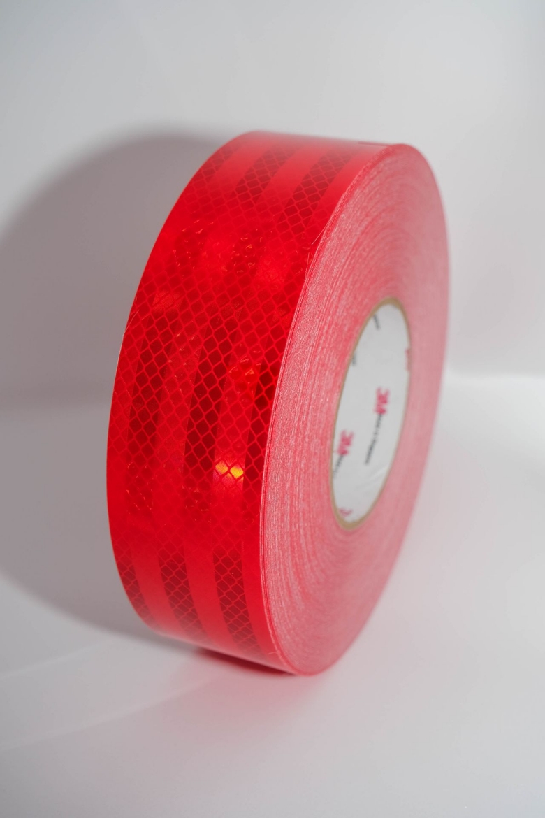 Picture of 3M™ Diamond Grade™ 983-72 Reflective Tape Red 50mm x 45.7mtr > AR019232883