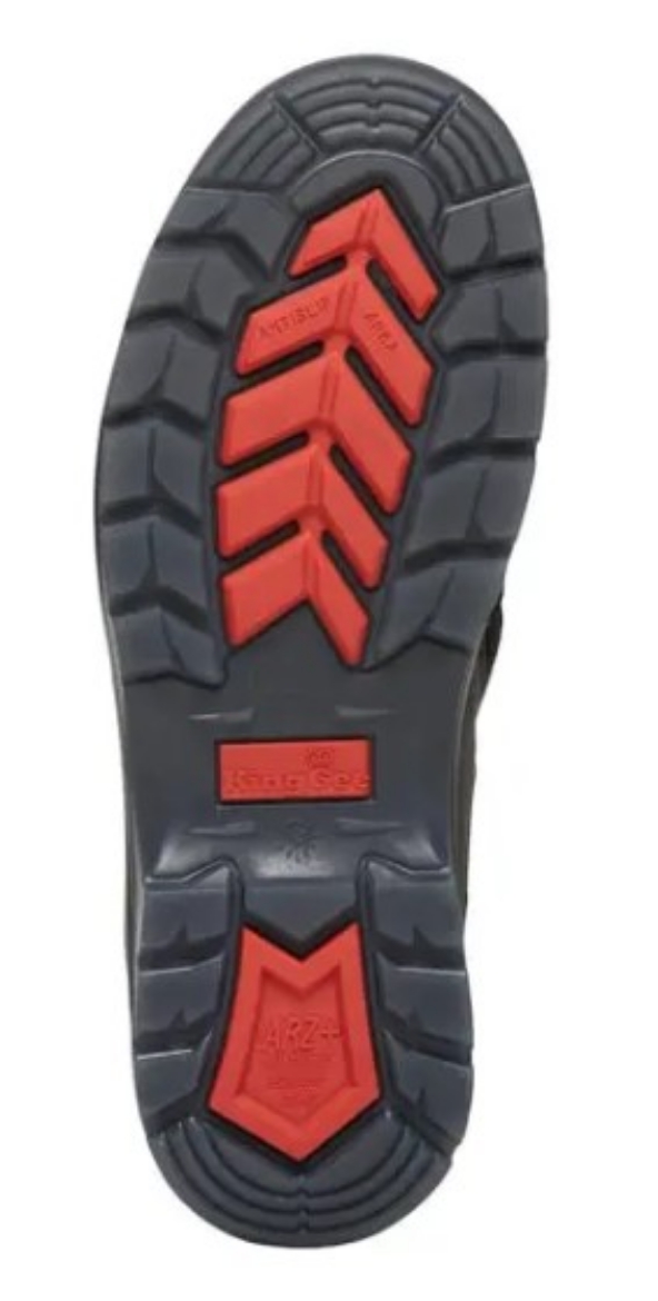 Picture of KING GEE 150mm Black Tradie Zip Sided with Composite Toe Cap