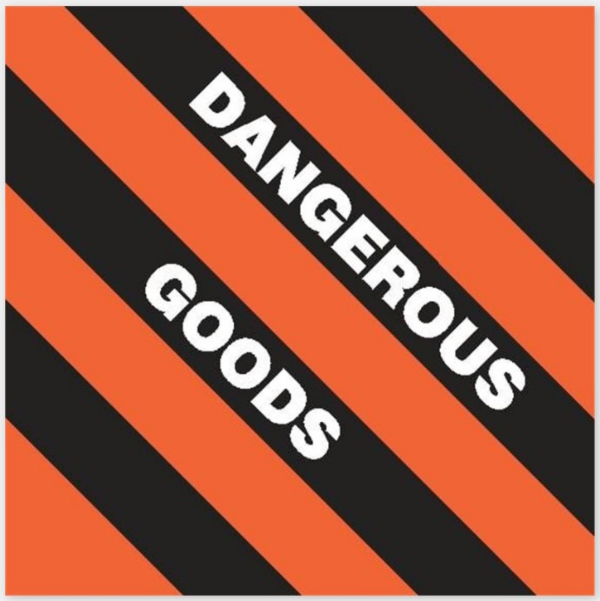 Picture of SIGN Dangerous Goods 250 x 250mm Self Adhesive Sticker