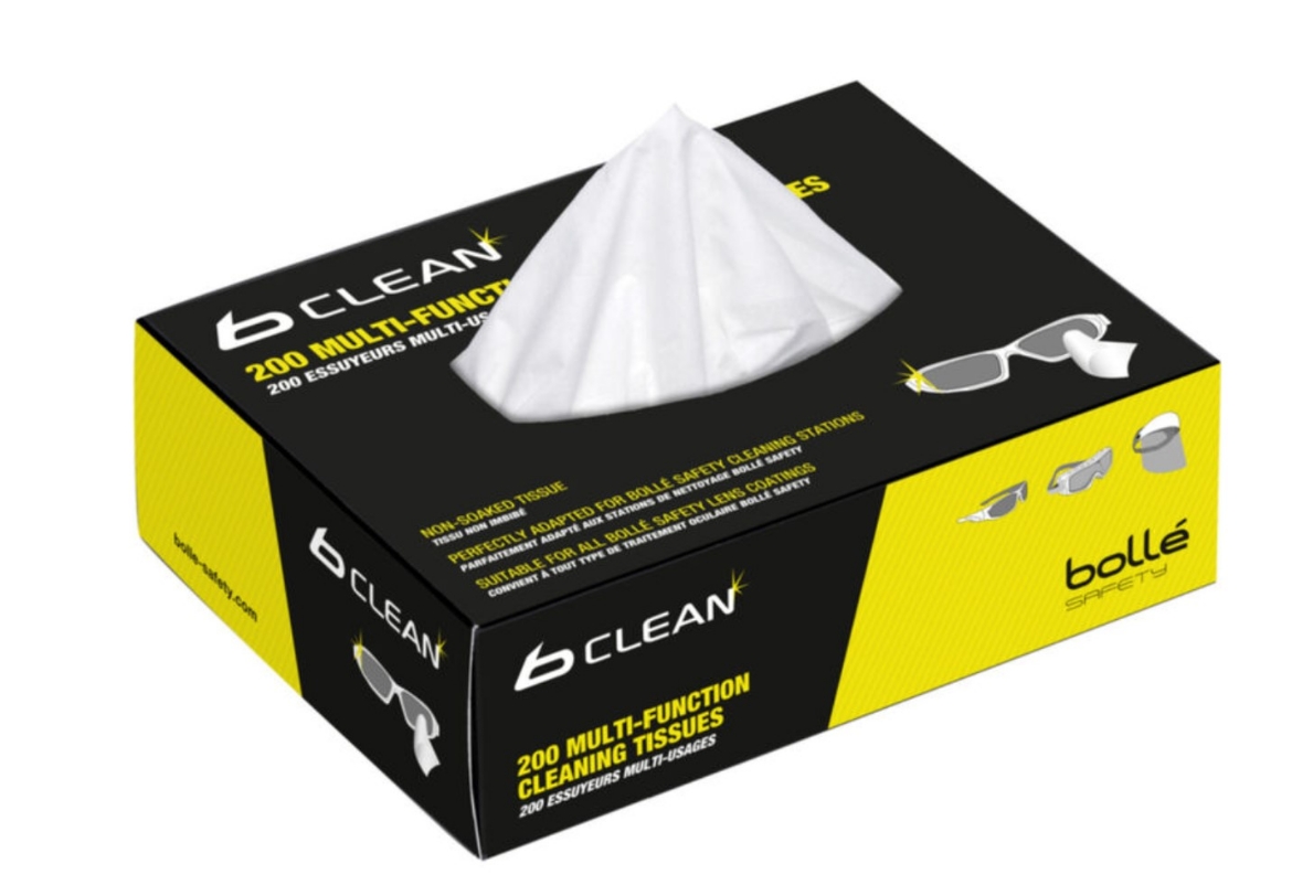 Picture of BOLLE B-Clean New B401 200 Multi-Function Dry Cleaning Tissues for B400/B600