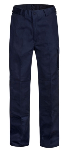 Picture of WORKCRAFT Mid Weight Modern Fit Cargo Trouser 100% Cotton Drill 245gsm