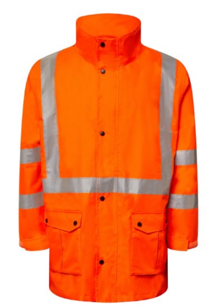 Picture of Workcraft Hi Vis NSW Rail jacket with X-Tape
