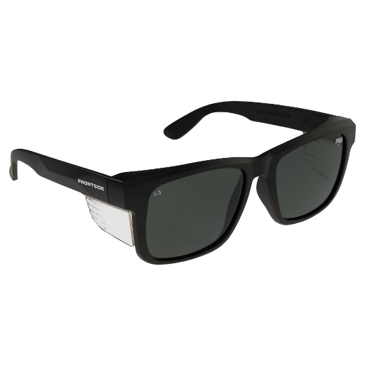 Picture of ProChoice Safety Glasses Frontside Polarised Smoke Lens with Black Frame