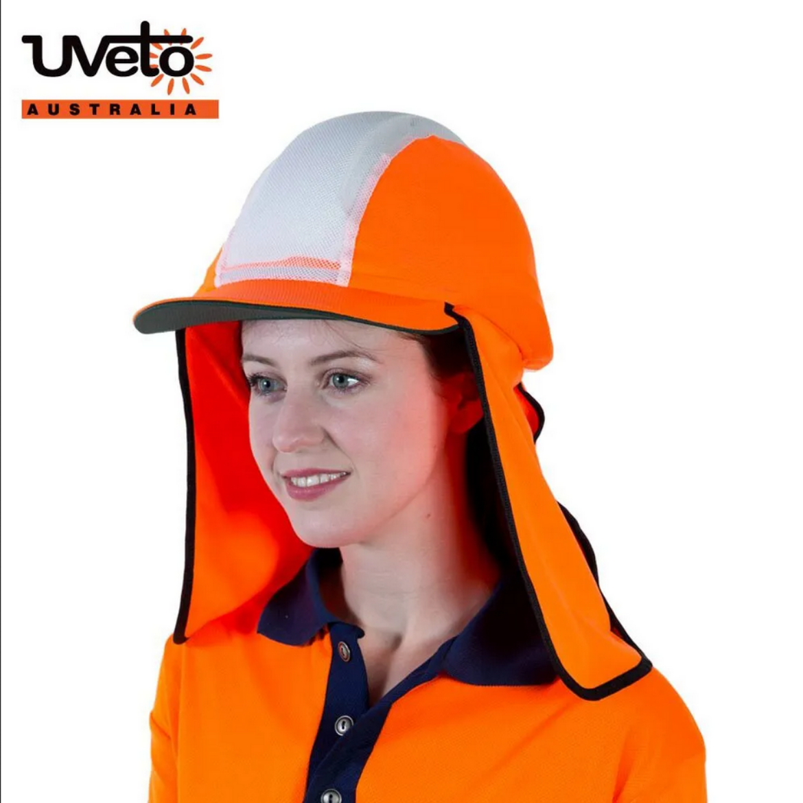 Picture of Gobi Hi Vis Orange Micro Mesh Over Hat
