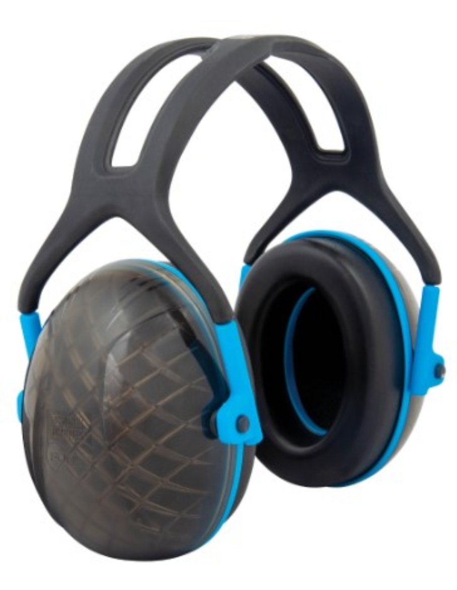Picture of Force360 ClearZone Headband Earmuff Smoke Class 5 29dB
