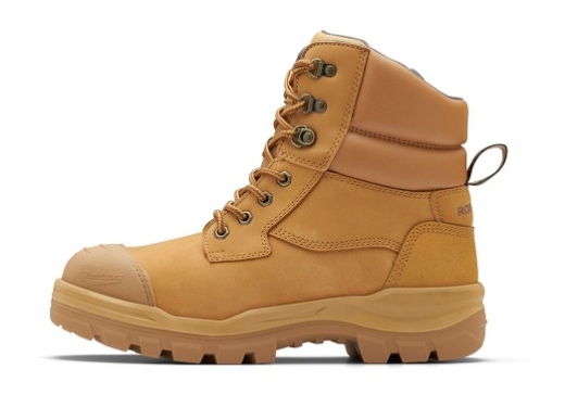 Picture of BLUNDSTONE 150mm RotoFlex Wheat Water-Resistant TPU Nubuck Zip Sided Safety Boot