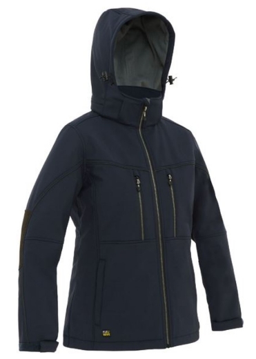 Picture of BISLEY Womens Flx & Move™ Hooded Soft Shell Jacket