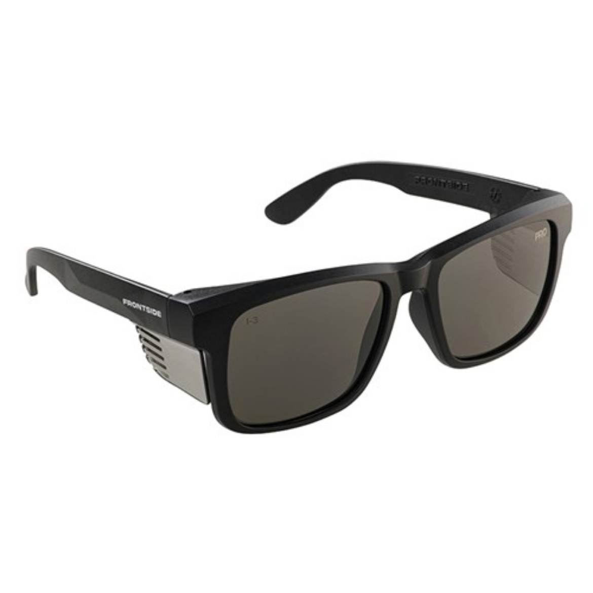 Picture of ProChoice Safety Glasses Frontside Smoke Lens with Black Frame