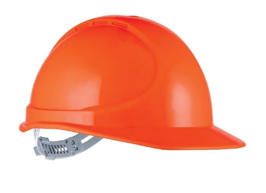 Picture of Force 360 GTE6 Essential Type 1 ABS Non-Vented Hard Hat with Slide Lock Poly Cradle Harness