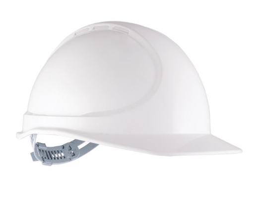Picture of Force 360 GTE6 Essential Type 1 ABS Non-Vented Hard Hat with Slide Lock Poly Cradle Harness
