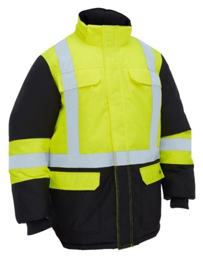 Picture of BISLEY H Taped Hi Vis Freezer Hooded Jacket
