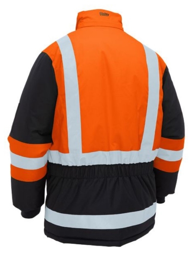Picture of BISLEY H Taped Hi Vis Freezer Hooded Jacket