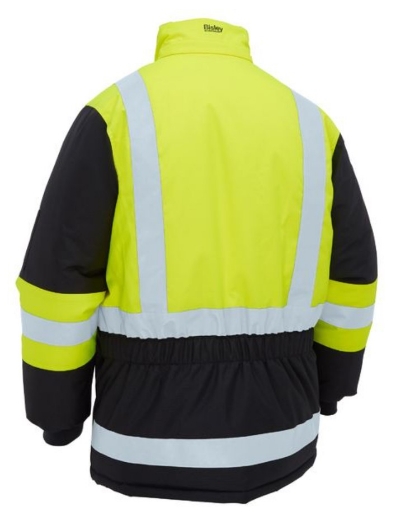 Picture of BISLEY H Taped Hi Vis Freezer Hooded Jacket