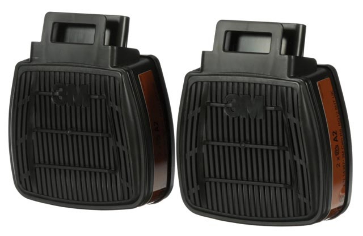 Picture of 3M™ Secure Click™ Cartridge A2 D8055, with Dual Flow, 4 Pairs/Box > UU009288695