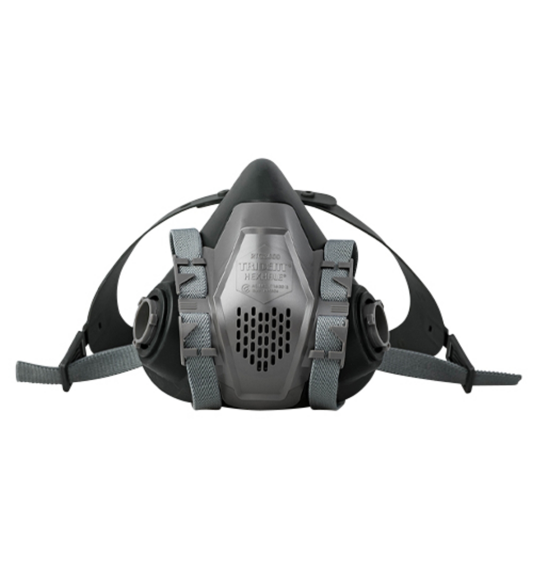 Picture of TRIDENT Hexhale Silicone Half Face Large Respirator