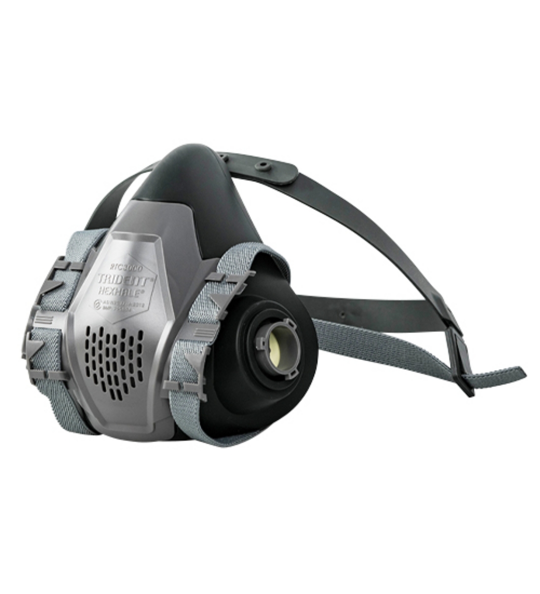 Picture of TRIDENT Hexhale Silicone Half Face Small Respirator