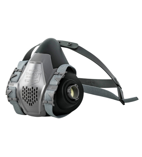 Picture of TRIDENT Hexhale Silicone Half Face Small Respirator