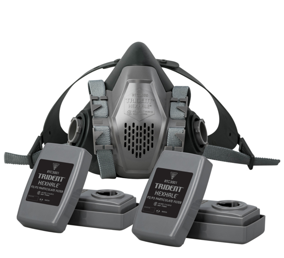 Picture of TRIDENT Hexhale Nuisance Level Organic Vapour and Acid Gas Relief Hard Case Kit Small