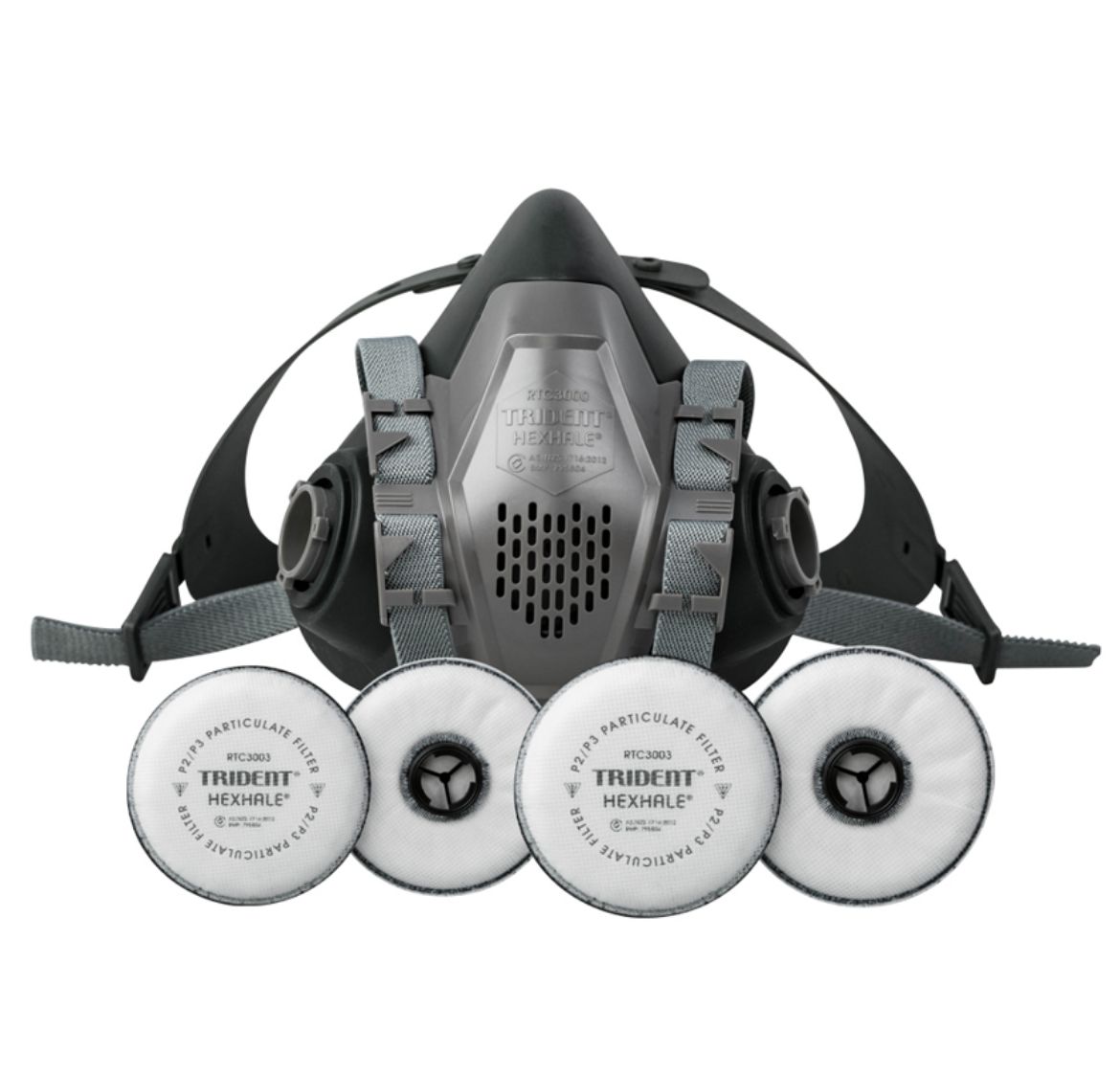 Picture of TRIDENT Hexhale Nuisance Level Organic Vapour Pancake Kit Medium