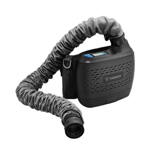 Picture of TRIDENT® Hexhale® PAPR Complete Blower System (Incl: Blower, Battery, Hose, Charger)