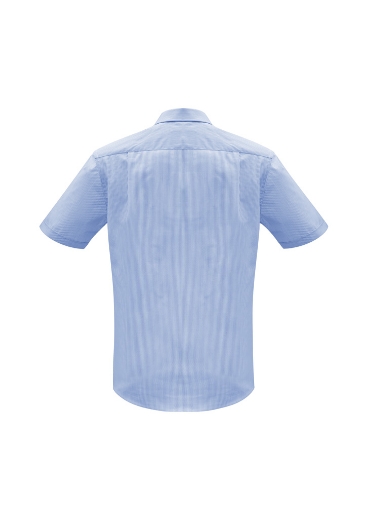 Picture of Biz Collection Mens Euro S/S Shirt Easy Care 65% Polyester 35% Cotton