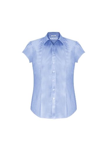 Picture of Biz Collection Ladies Euro S/S Shirt Easy Care 65% Polyester 35% Cotton