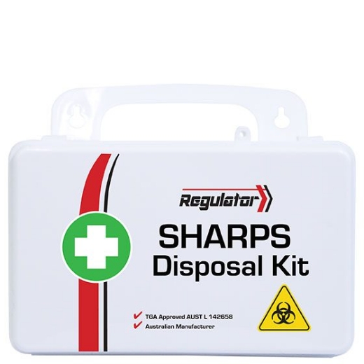 Picture of AERO REGULATOR Sharps Disposal Kit 21 x 7.5 x 13cm