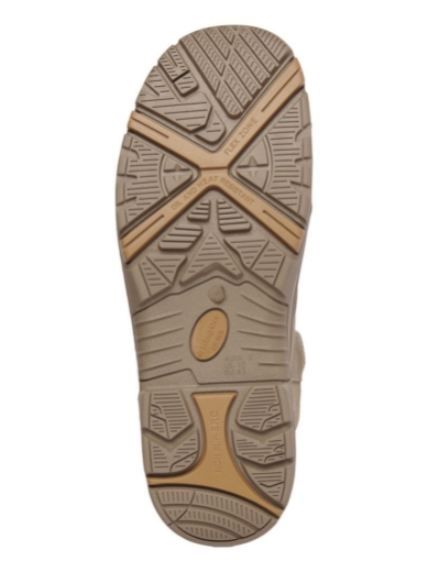 Picture of King Gee Bennu Pro 6 Stone Full Grain Water Resistant  Leather Zip Safety Boot