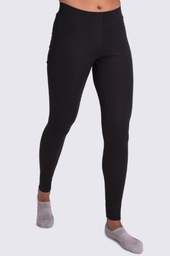 Picture of MACPAC Womens Geothermal long John Pants - Black