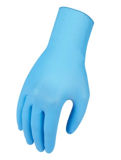 Picture of Force360 SafeTouch Food & Medical Disposable Nitrile Glove - Blue