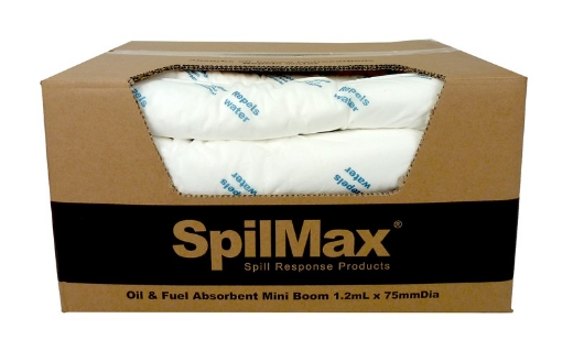 Picture of SpilMax® Oil & Fuel Mini Booms (1.2mL x 75mmDia)