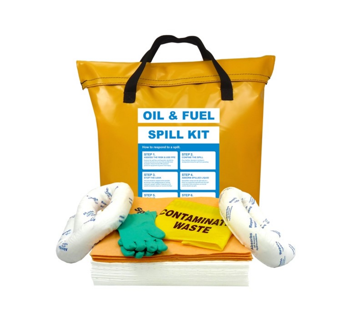 Picture of SpilMax® 50L Vehicle Spill Kit Bag - Oil & Fuel