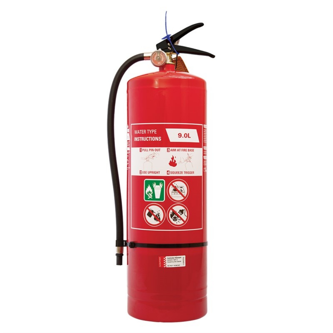 Picture of MEGAFIRE 9Ltr Air Water Extinguisher c/w Wall Bracket