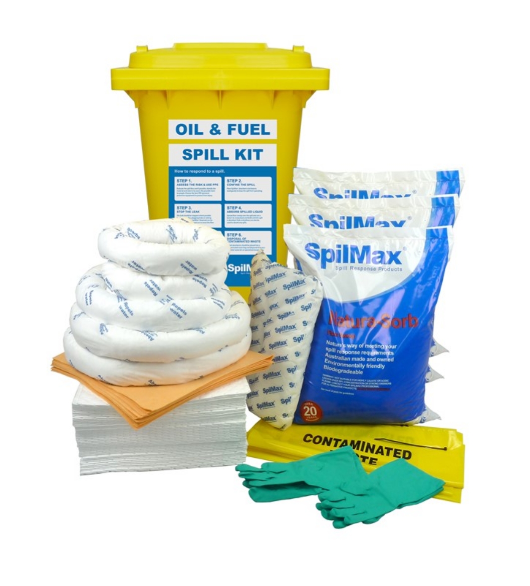 Picture of SpilMax® 240L Workplace Spill Kit - Oil & Fuel