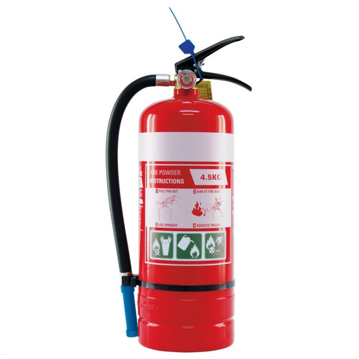 Picture of MEGAFIRE 4.5kg ABE Portable Fire Extinguisher c/w Wall Bracket