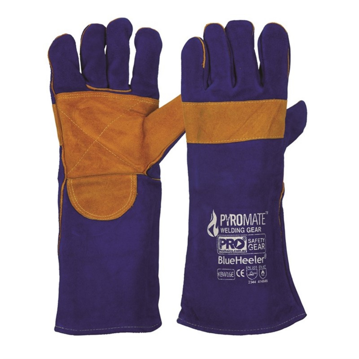 Picture of ProChoice Pyromate® Blue Heeler® - Blue & Gold Kevlar® > Large One Size Fits All