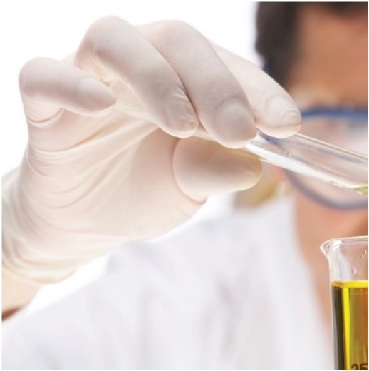 Picture of BASTION Latex Powder Free White Disposable Gloves Micro Textured