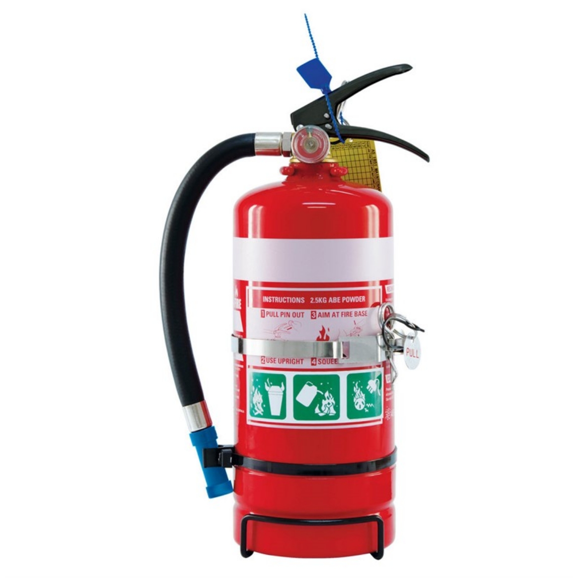 Picture of MEGAFIRE 2.5kg ABE Portable Fire Extinguisher c/w Vehicle Bracket