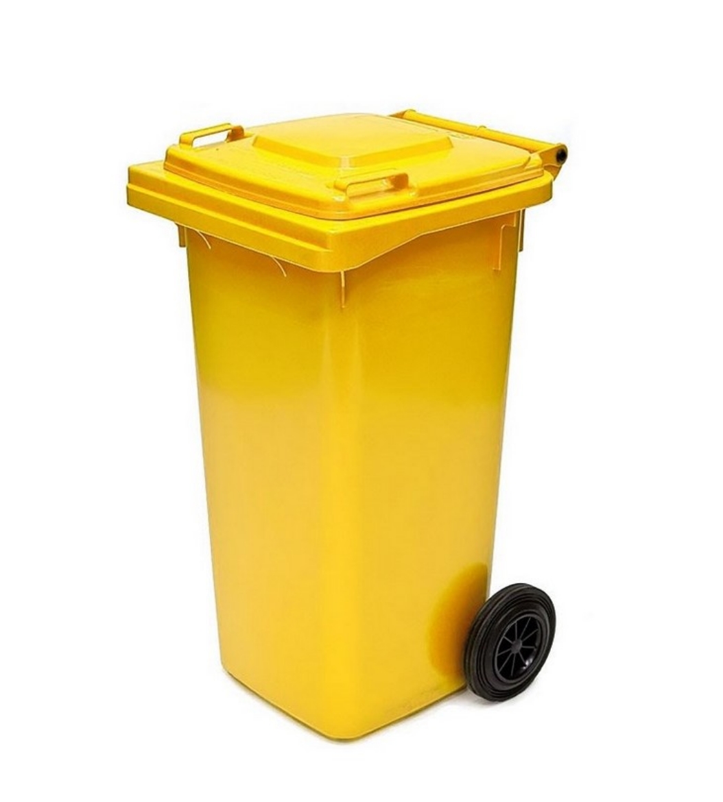 Picture of 240L Wheelie Bin Yellow