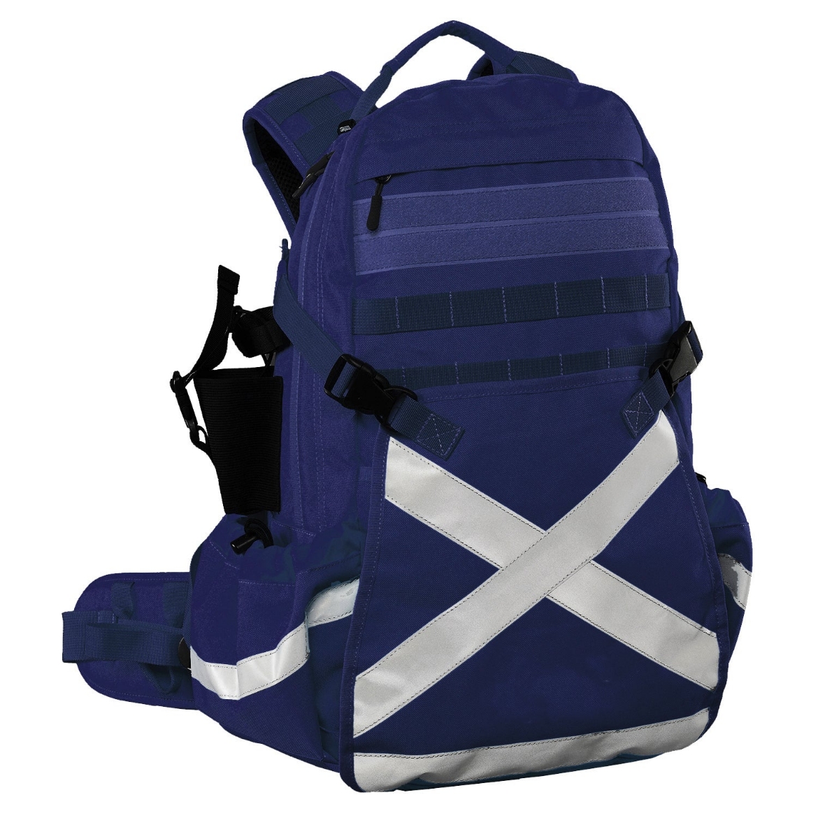 Picture of Caribee Mineral King Hi Vis Navy 32L Safety Backpack with Reflective