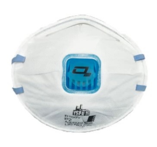 Picture of YSF O2 Disposable P2 Valved Respirator