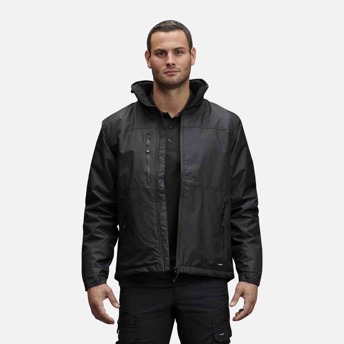 Picture of KING GEE Insulated Quilted Wet Weather Jacket
