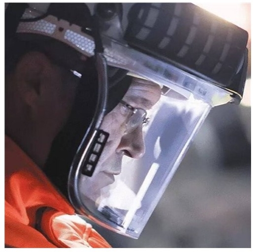 Picture of JSP Powercap® Infinity® PAPR Respirator with White Helmet