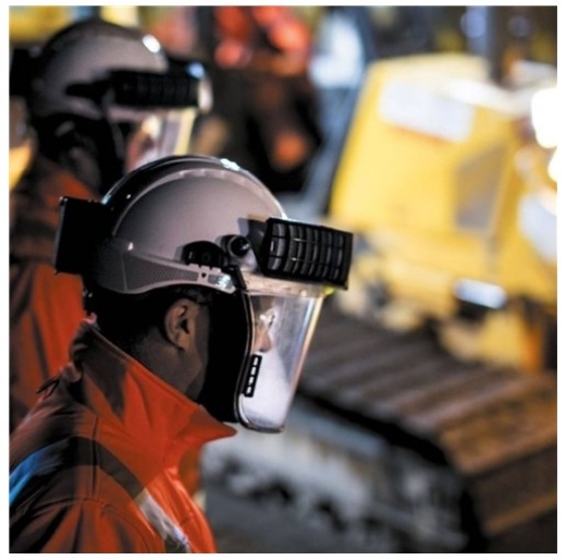 Picture of JSP Powercap® Infinity® PAPR Respirator with White Helmet