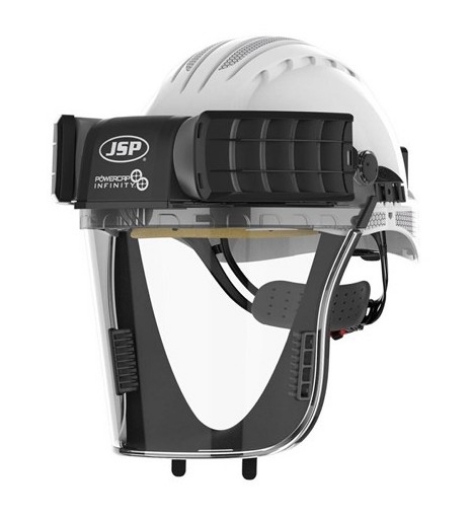 Picture of JSP Powercap® Infinity® PAPR Respirator with White Helmet