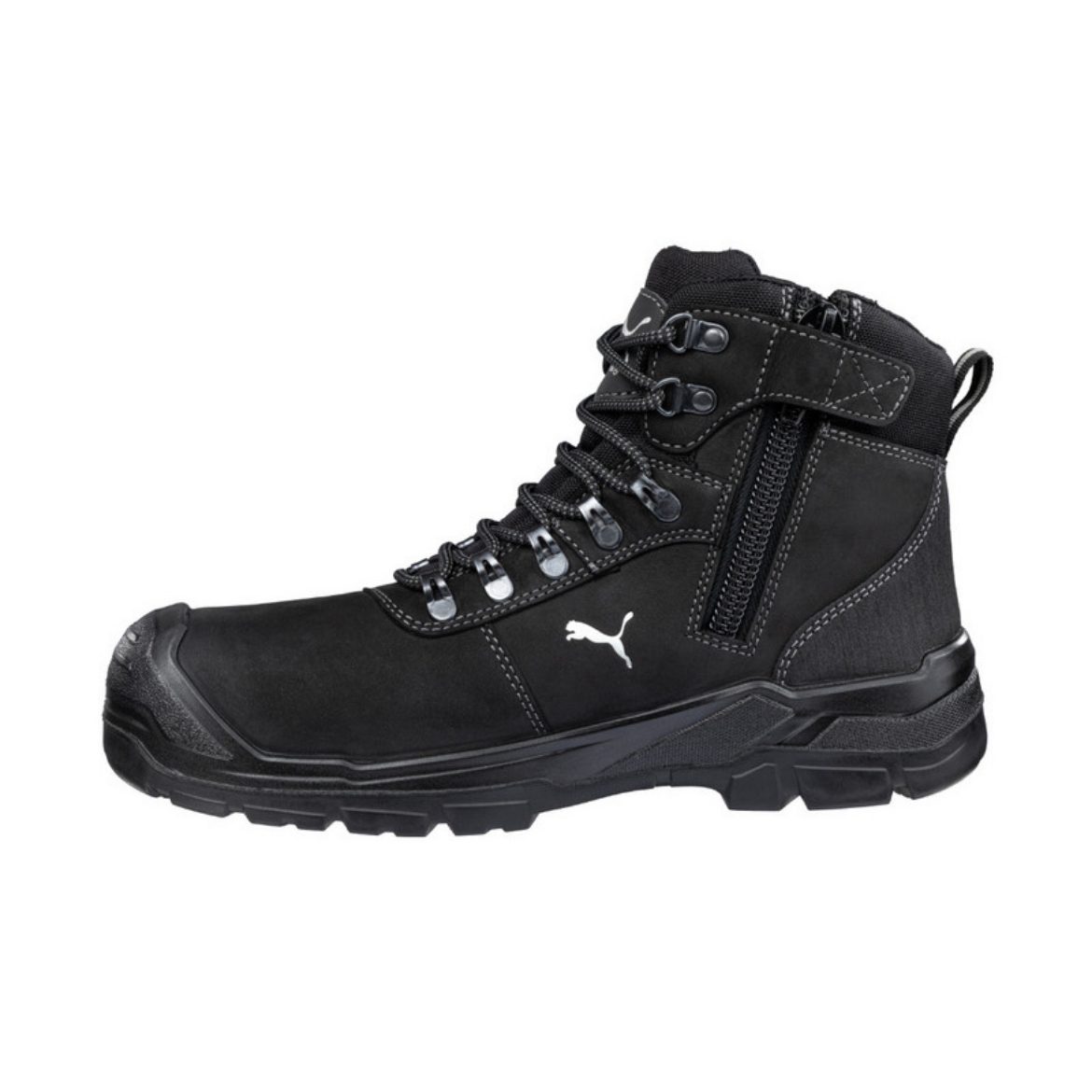 Picture of PUMA Sierra Nevada Black Zip Sided Lace Up Boot with Fibreglass Toe Cap