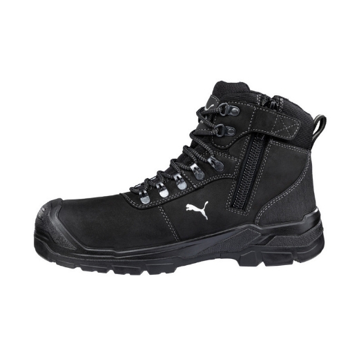 Picture of PUMA Sierra Nevada Black Zip Sided Lace Up Boot with Fibreglass Toe Cap