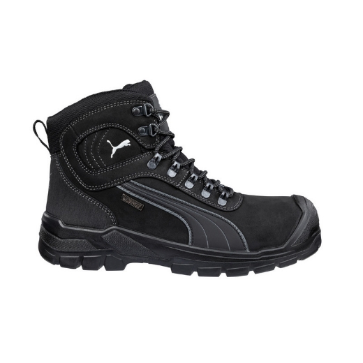Picture of PUMA Sierra Nevada Black Zip Sided Lace Up Boot with Fibreglass Toe Cap