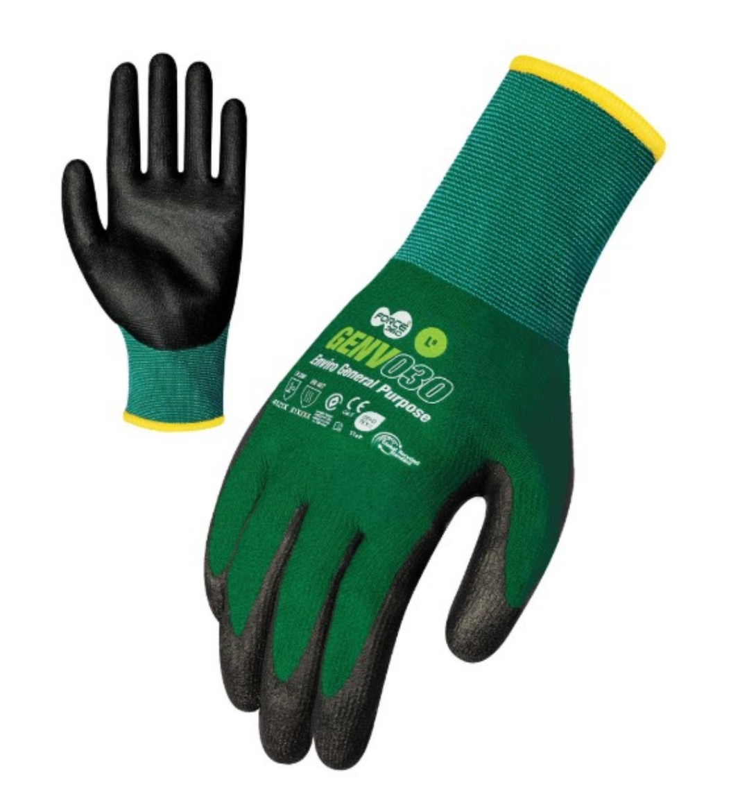 Picture of Force360 Enviro Biodegradable General Purpose Nitrile Palm Coated Gloves 4121X